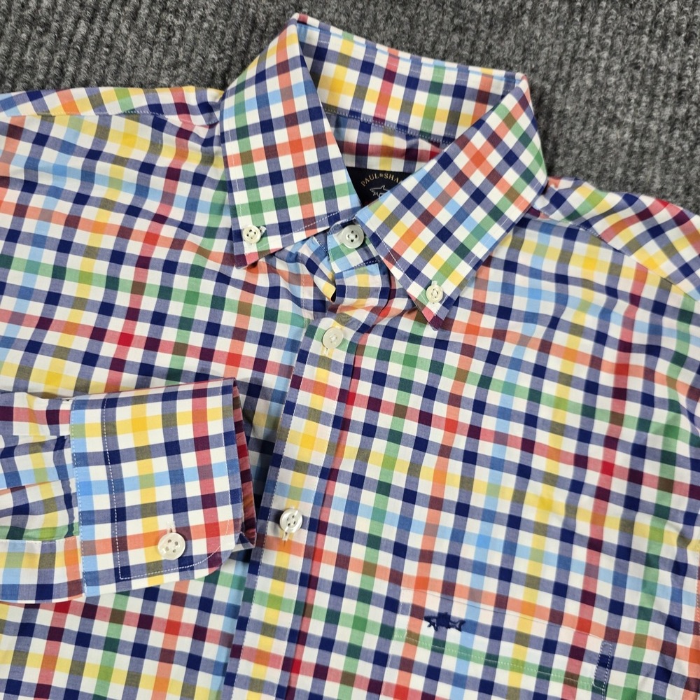 Paul & Shark Multicolor Check Button-Down Shirt